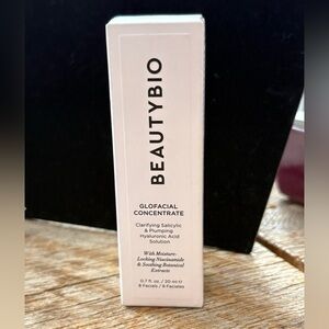 BeautyBio GloFacial Concentrate - Salicylic and Plumping Hyaluronic Solution, .7